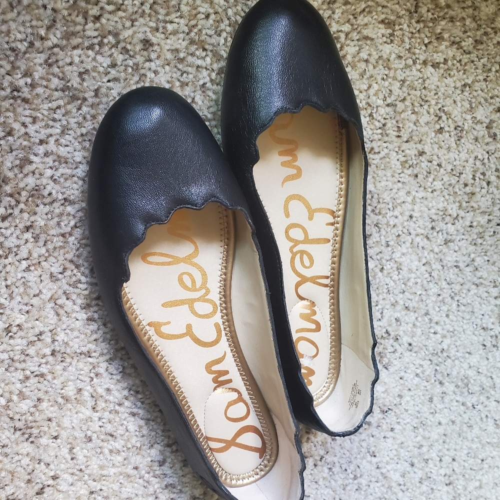 Sam Edelman black flats